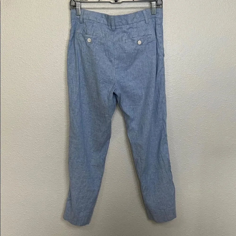 Banana Republic Avery Pant Chambray Size 8
